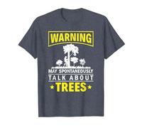 Tree Climbing Arborist T-Shirt, Men, Heather Blue, XX-Large