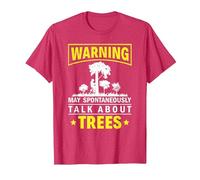 Tree Climbing Arborist T-Shirt, Men, Red Heather, XX-Large