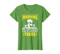 Tree Climbing Arborist T-Shirt, Women, Grass Green, XX-Large