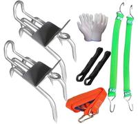 Tree Climbing Claws, Spikes Climbing Shoes, Portable Cat Claw Equipment, Tree Climbing Kit for Outdoor Activities, Fruit and Nut Picking (F)