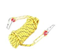 Tree Climbing Equipment 3/4 Claws Climbing Rock Fast-falling Grappling Hook Outdoor Foldable Stainless Steel Survival Multifunction Carabiner Tools(10m Yellow Rope)
