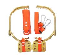 Tree Climbing Spikes and Harness Kit for Electricians - Ultimate Climbing Gear for Observation, Logging, and Hunting(25cm)
