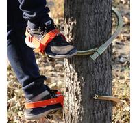 Tree Climbing Spikes for Poles, Manganese Steel Safe Gear with Anti Slip Pedals, Adjustable Fit 13-50cm, Supports Up to 330 Lbs, Portable Tool for Fruit Harvesting and Utili Work