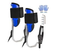 Tree Climbing Spikes for Tree Work | Aluminium Alloy Spikes,Heavy Duty Harness Kit Safe Tool for Outdoor Sports Survival Picking Fruit Professionals Indoor Palm Support