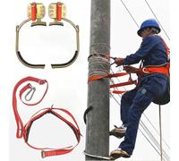Tree Climbing Spikes with Non-Slip Foot Buckle for Outdoor Jungle Survival and Fruit Harvesting