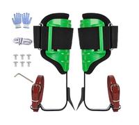 Tree Climbing Spurs - 42x22x15cm Height Adjustable Ergonomic Climbing Spurs, Professional Removable Washable Tree Equipment Kit For Gardening, Fruit Picking, Adventure