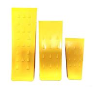 Tree Cutting Wedge Set, Super Tough ABS Plastic, Serrated Barbs, Small/Large Trees