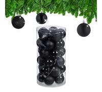 Tree Decoration Christmas Baubles Ornaments Set Classic Traditional Balls Bright