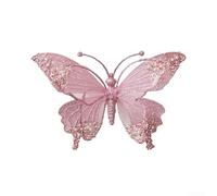 Tree decoration ornament in gold, 25x15cm, designed for enhancing holiday atmosphere in Christmas celebrations (Rosy)