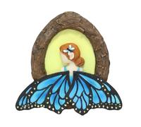 Tree Decorations Outdoor - Resin Outdoor Statue | Glow In The Dark Butterfly Fairy Statue, For Tree, Yard, Lawn, Patio, Fence, Resin Outdoors Statues
