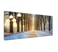 Tree Diamond Art Kits Adults, 5D The Way Diamond Painting for Adults Kid, DIY Full Round Drill Crystal Art Rhinestone Embroidery Crafts, Wall Gem Art Painting for Room Decor and Gifts 100x200cm T3-811