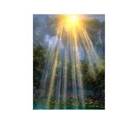Tree Diamond Art Kits Adults with Diamond Art Accessories, Color Crystal Gem Crafts Kits for Kids, Landscape Rhinestones Paint by Numbers on Canvas 22 x 16Inch, House Wall Artwork Home Decor 258-2206