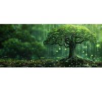 Tree Diamond Painting Kits for Adults, Pattern Dream Diamond Art 5D DIY Full Round Drill Gem Crystal Art Kits Crafts for Adults for Home Room Decor, Bedroom Decor, Gifts 100x300 cm -yym2603DC