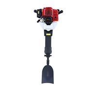 Tree Digger, 1900W Portable Garden Tree Digging Machine with Wide Shovel, 52CC 2-Stroke Petrol Tree Pit Digger - Air Cooled Handheld Post Hole Digger for Garden and Farm
