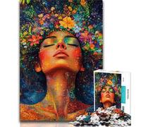 Tree Elf Fairy Puzzles for Adults Teens 1000pc Puzzle,Help The Brain Exercise Addictive Toys to Cultivate Patience A Work of Art (38x26cm)