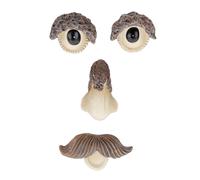 Tree Face 4 Part Outdoor Decoration Tree Trunk Ornament garden Funny Face Gift