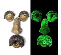 Tree Face Garden Decor, Art Glowing in The Dark for Easter | Funny Old Man Tree Hanger with Garden Statue Design, Ideal for Yard Art, Photography Props and Outdoor Display