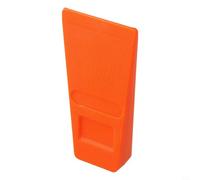 Tree Felling Wedges with Spikes for Safe Directional Tree Cutting - Heavy-Duty ABS Plastic, 14 x 5 x 2 cm, 135 g, Orange - Includes Storage Bag