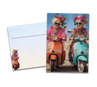 Tree-Free Greetings - Funny Birthday Card for Her - Grannies & Mopeds