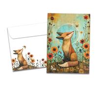 Tree-Free Greetings - Thinking of You Card for Friend - Thoughtful Fox