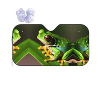 Tree Frog Baby Printing Windshield Sun Shade Foldable Car Sunshades Reflect Sun Heat Protect Your Car,Standard Size