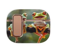 Tree Frog, Flying Frog Headphone Case Compatible with Airpod Pro 2 Protective Cover Cute Hard Case