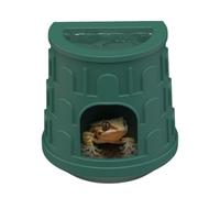 Tree Frog Habitat | Reptile Habitat Decoration | Reptile Lizard Hiding House, Removable Food And Water Basin Amphibian Hideouts Aquarium Tank Accessories For Green Iguanas
