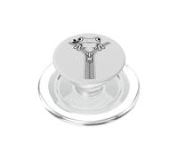 Tree Frog In My Pocket - Cute Frog Zipper Peek PopSockets PopGrip for MagSafe