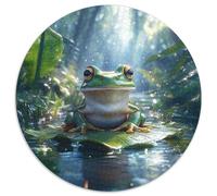 Tree Frog Jigsaw Puzzles Puzzle for Adults Kids. 1000 Piece Great Gifts Challenge Toy Educational Games Home Decoration for Educational Games Gifts 1000pcs (67.5x67.5cm)