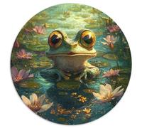 Tree Frog Jigsaw Puzzles Puzzle for Adults Kids. 1000 Piece Impossible Challenge Toy Educational Game Home Decoration for Educational Games Gifts 1000pcs (67.5x67.5cm)