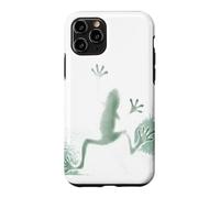 Tree Frog Silhouette s Abstract Amphibian Art Case for iPhone 11 Pro