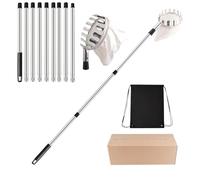 Tree Fruit Picker Tool - Telescoping Harvesting Equipment | 3.3-13ft Adjusting Fruit Picker - for Mango Lemon Orange Pear Cherry Farm Orchard Backyard Patio