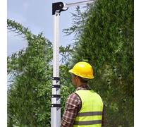 Tree Height Measuring Tool - Aluminum Adjustable Pole, Portable Forestry Measurement Device for Construction and Outdoor Use