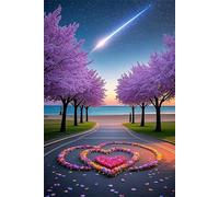 Tree Highway Heart Jigsaw Puzzles for Adults 150 Challenging & Brainteasing Adults Jigsaws Puzzle Puzzle Games Jigsaw Puzzle 150 Pieces