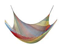 Tree house net Playground Climbing Net Heavy Duty Cargo Net Double Layered(2X2m)