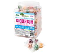 Tree Hugger Bubble Gum, Fantastic Fruit, Natural Flavors, No Artificial Colors, 120 Count Tub