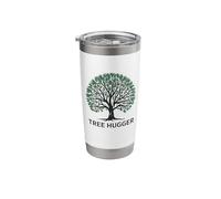 Tree Hugger Environmental Activist Stainless Steel Insulated Tumbler