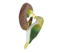 Tree Huggers Decor Outdoor, Tree Hugger Bird Statues Bird Sculpture Bird Figurines Art Sculpture Hanging Garden Statue Tree Peeker Ornament for Patio Lawn Porch Yard
