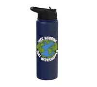 Tree Hugging Dirt worshipper Stainless Steel Insulated Water Bottle