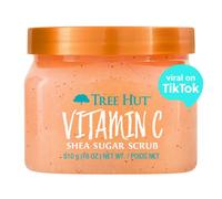 Tree Hut Body Scrub, Shea Sugar Hydrating Exfoliator for Softer, 18 oz