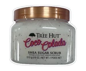 Tree Hut Coco Colada Shea Sugar Scrub, 18 oz, Ultra Hydrating and Exfoliating