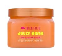 Tree Hut Jelly Bear Shea Sugar Scrub, Exfoliating, Hydrating & Moisturizing Body Scrub with Shea Butter & Nourishing Essential Oils, Smooth & Soften Skin, 18 oz