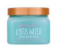 Tree Hut Lotus Water Shea Sugar Body Scrub, 532 ml, Exfoliating Formula with 6-Oil Blend