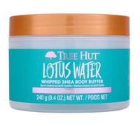 Tree Hut Lotus Water Whipped Shea Body Butter, Long-lasting Hydration Leaves Skin Feeling Soft & Moisturized, Lightweight, Nourishing Essential Body Care, 8.4 fl oz