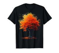 Tree Illustration Nature Art Graphic Motif Tree T-Shirt