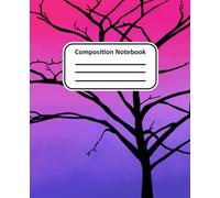 Tree in Sunset - LGBTQ+ Pride Composition Notebook