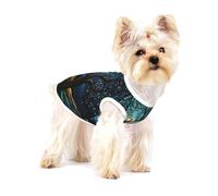 Tree in The Moonlight Cotton Dog Shirt – Soft Breathable Dog Shirt for Dogs Cats Boy Girl Pet Tshirt,Suitable for Small Pets