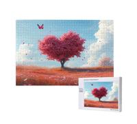 Tree Jigsaw Puzzles for Adults 500, Love Puzzles for Adults Wooden, Funny/Difficult/Impossible/Challenging Decompression Games, As a Birthday and Holiday Decor Gifts for Women and Men M-853