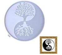 Tree Life Molds - Silicone Epoxy Casting, Resin Art Tools, Craft Accessories, Wall Hanging Home Decor | Resin Wood Craft Mold is Easy to Use and Perfect for DIY Epoxy Art Projects Home Decor