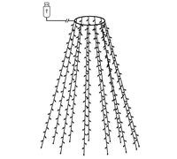 vidaXL Christmas Tree Net Lights with 150 LEDs Blue 150 cm Fairy Light Set